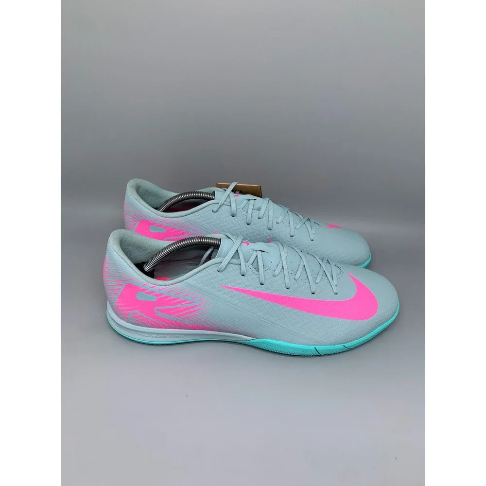 Nike Mercurial Vapor 15 Academy Pink Indoor Soccer Shoes DJ5635-405 Men's Sz 10
